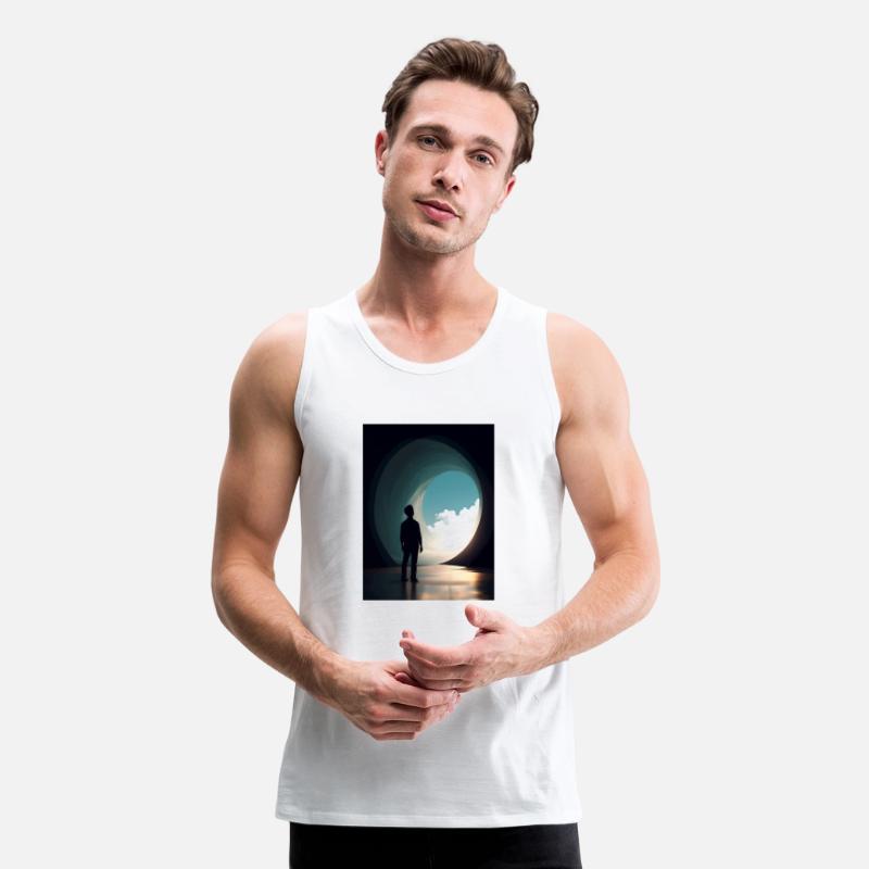 Silhouette Before Tunnel