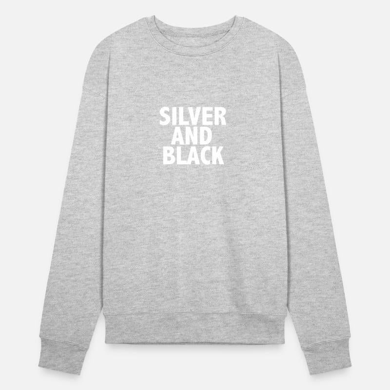 SILVER AND BLACK