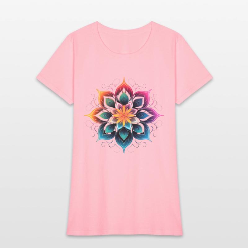 SIMPLE COLORED MANDALA