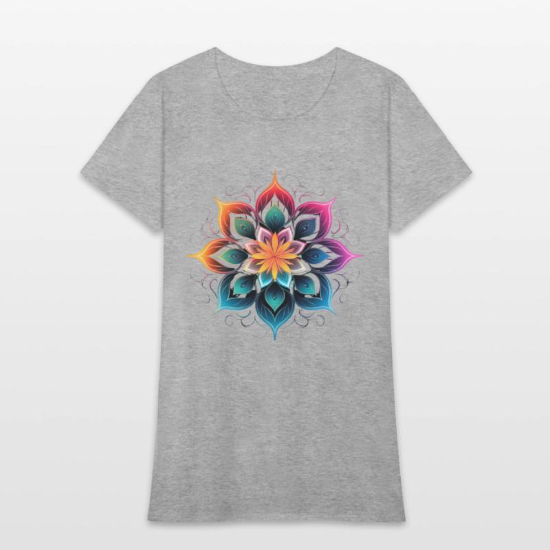 SIMPLE COLORED MANDALA