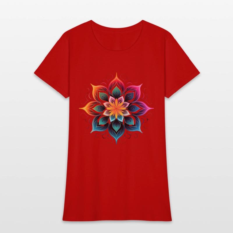 SIMPLE COLORED MANDALA