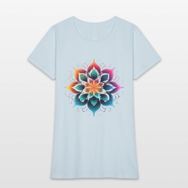 SIMPLE COLORED MANDALA