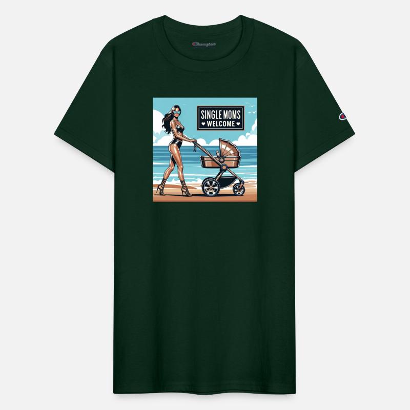 Single Moms Welcome at the Beach