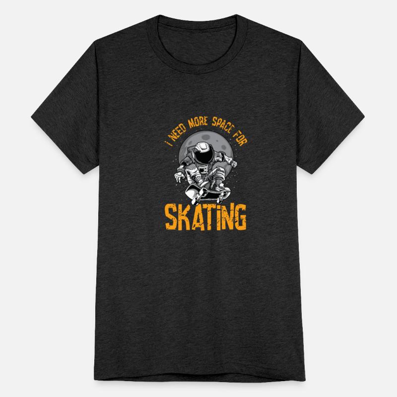 Skating Astronaut Space Explorer