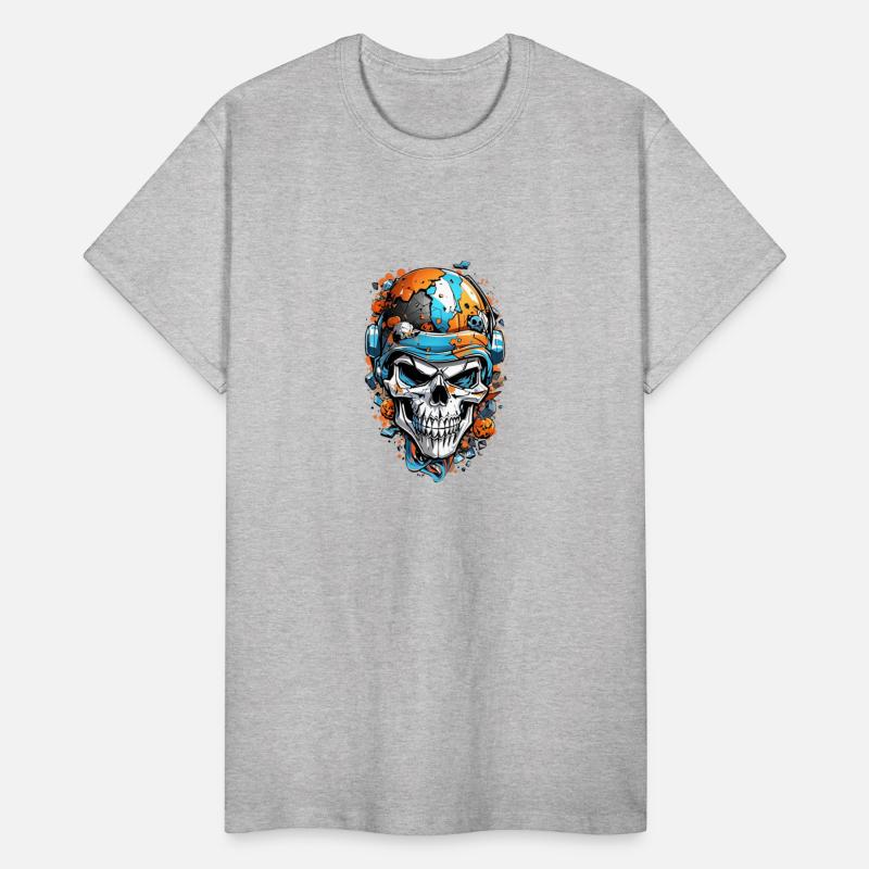 Skeleton head transformed