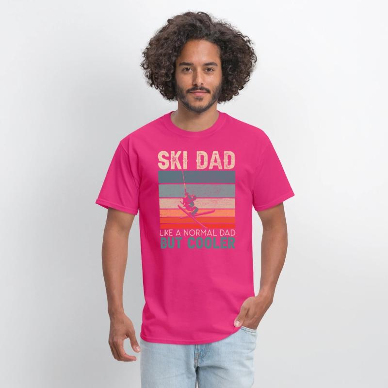 Ski Dad Mountain Ski Winter Sport Snow Father Day