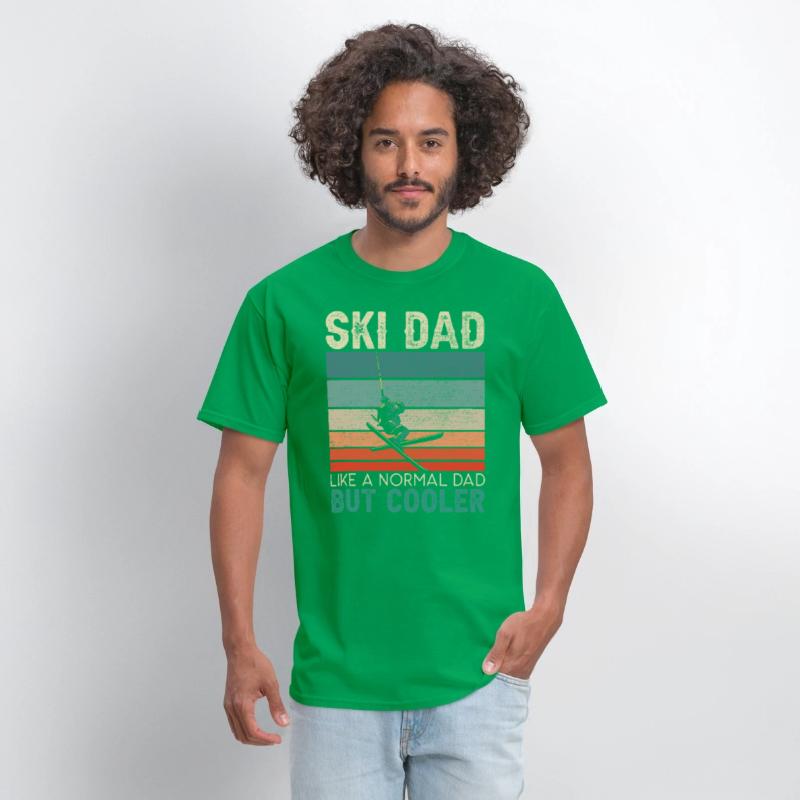 Ski Dad Mountain Ski Winter Sport Snow Father Day