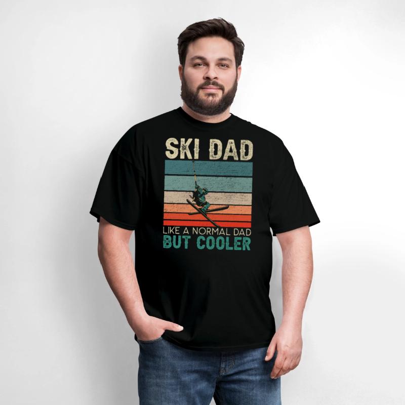 Ski Dad Mountain Ski Winter Sport Snow Father Day