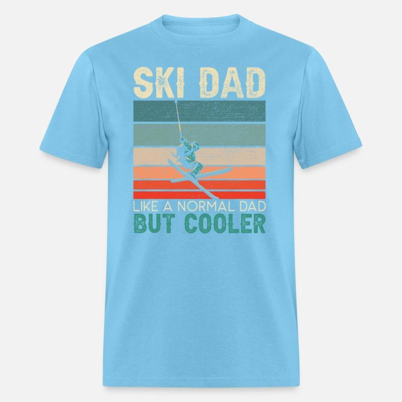 Ski Dad Mountain Ski Winter Sport Snow Father Day