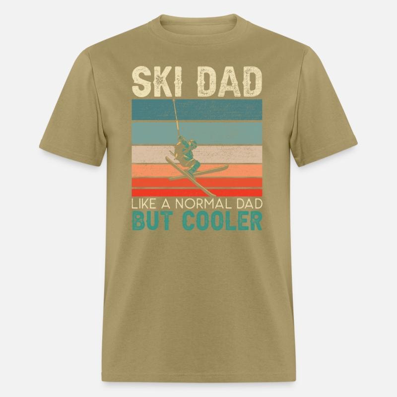 Ski Dad Mountain Ski Winter Sport Snow Father Day