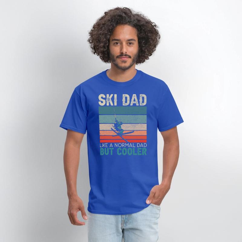 Ski Dad Mountain Ski Winter Sport Snow Father Day