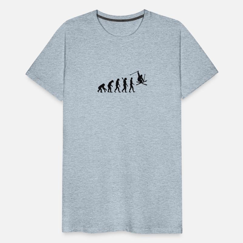 Skiing , Snowboard,Evolution