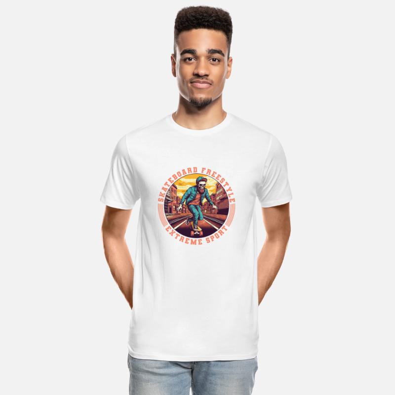 Skull Skeleton Skateboard Skater Gift