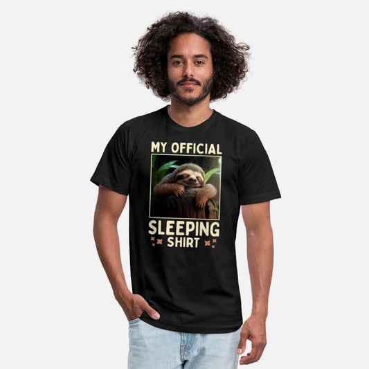 Sloth My Official Sleeping Shirt Pajama Cute Sleep