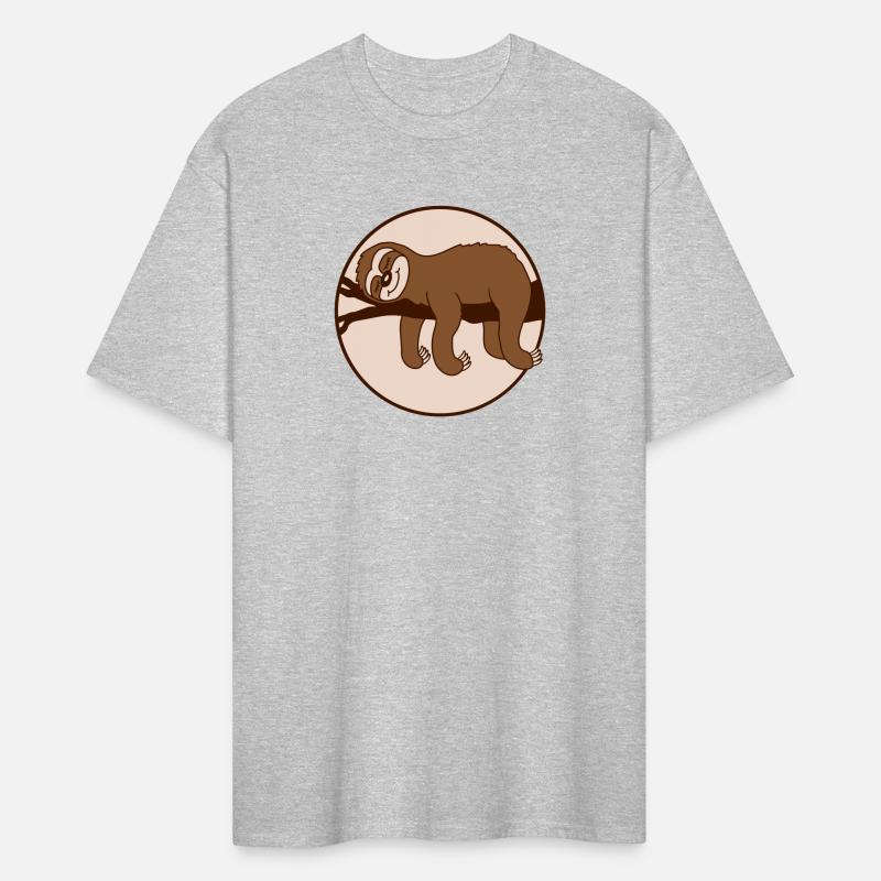 sloth relaxed on branch