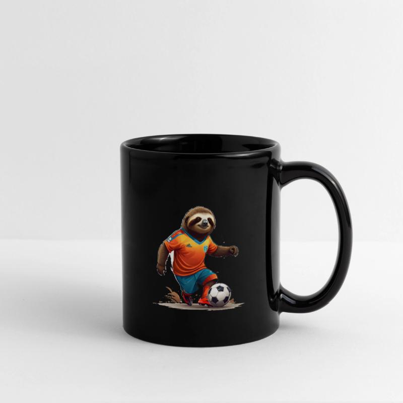 Sloth's Taking Soccer Ball In Slow On