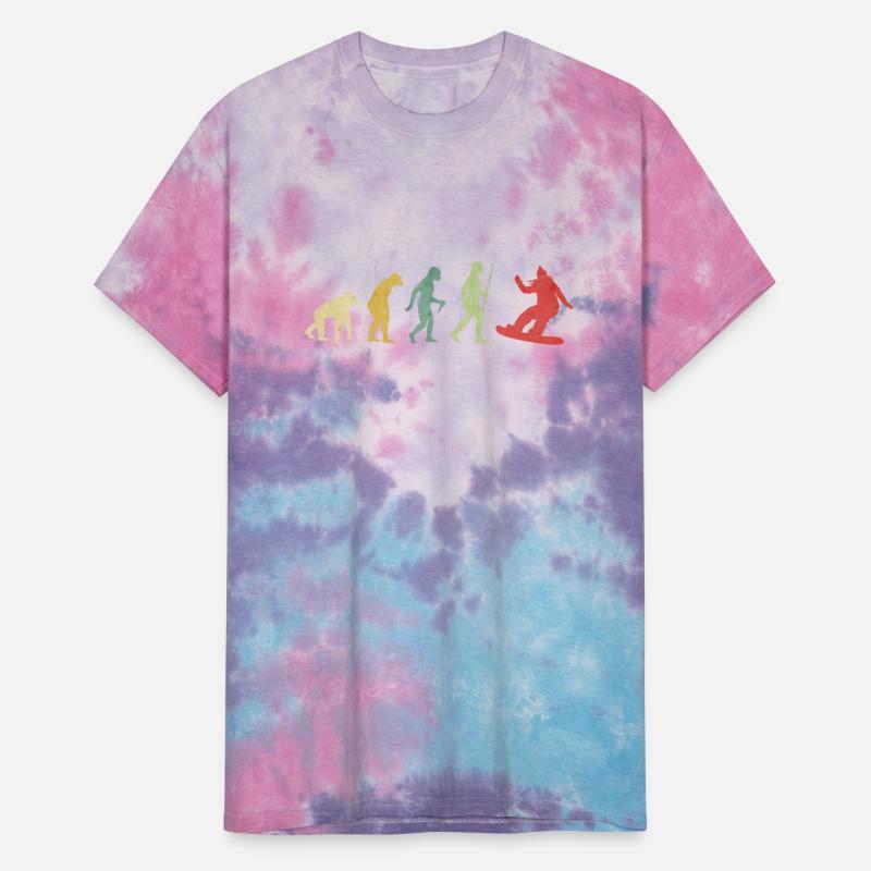 Snowboard Woman Evolution