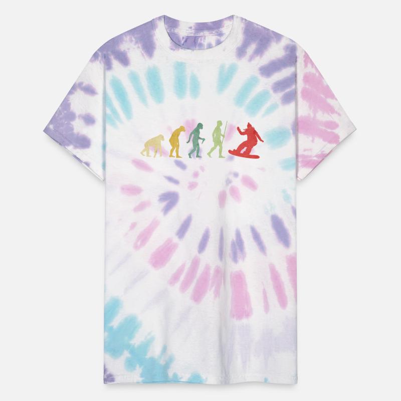 Snowboard Woman Evolution