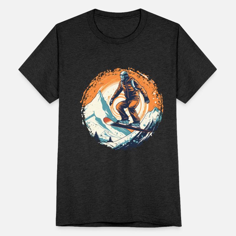 Snowboarding or skiing and then après-ski