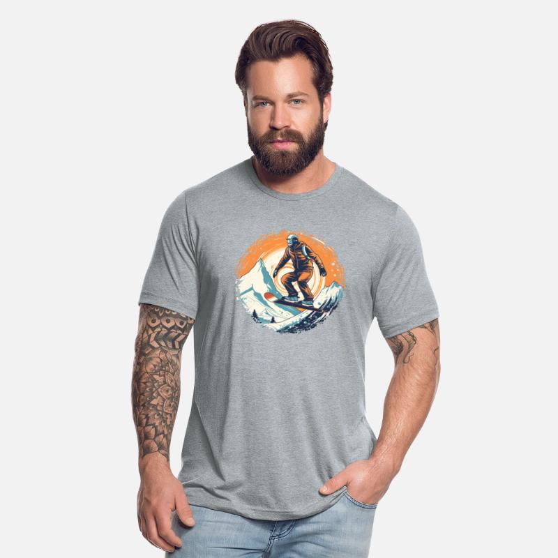 Snowboarding or skiing and then après-ski