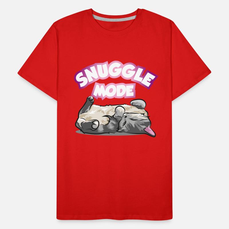 Snuggle Mode Sleeping Cute Cat Kitty