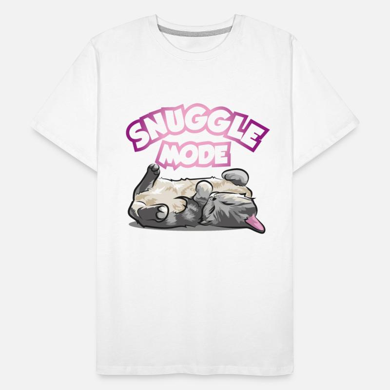 Snuggle Mode Sleeping Cute Cat Kitty