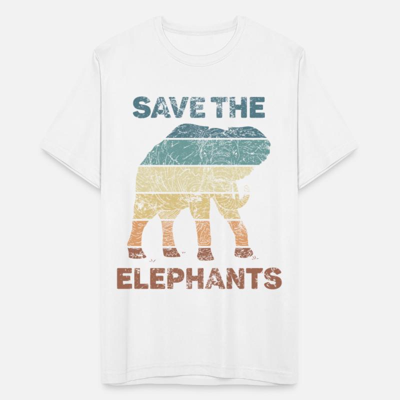 Spirit Animal Elephant Embrace Retro Vintage