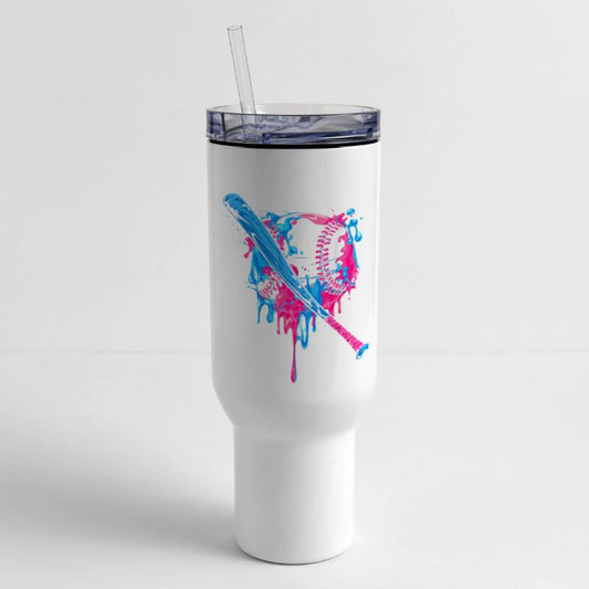 Splatter Baseball Heart Tee