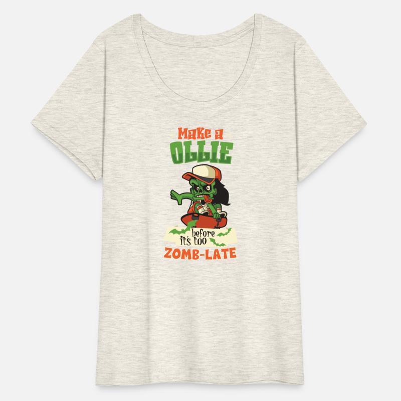 Spooky Horror Skateboarder Halloween Skateboarding