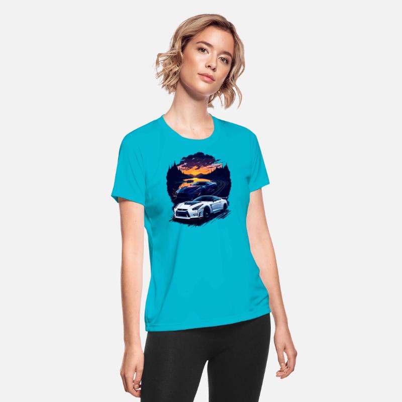 Sports car illustration