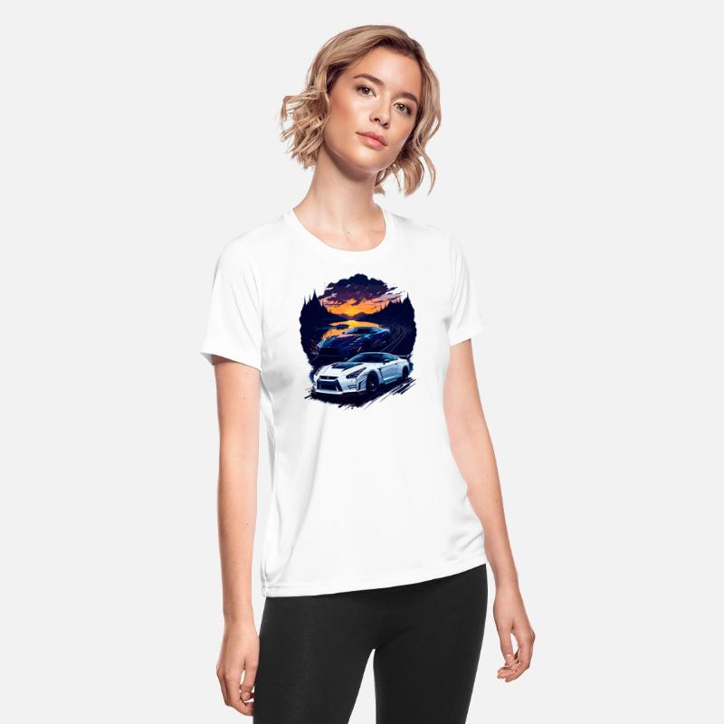 Sports car illustration