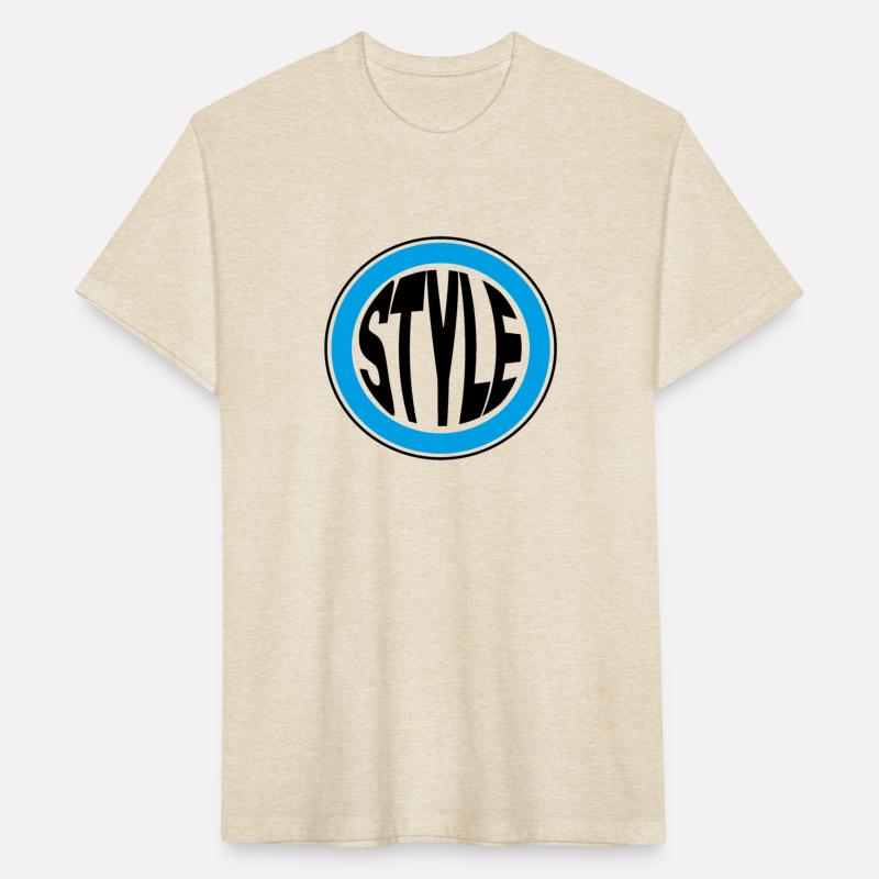 style text design in circle