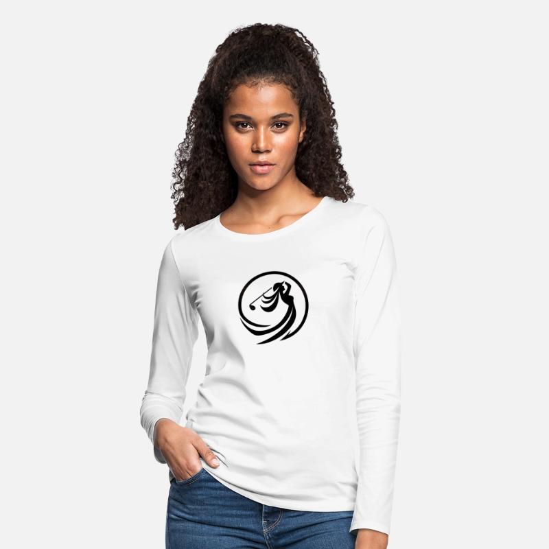 Stylish Female Golfer Silhouette