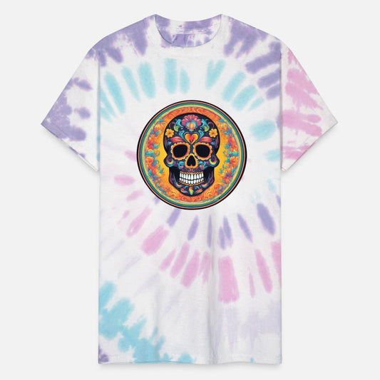 Sugar skull rainbow