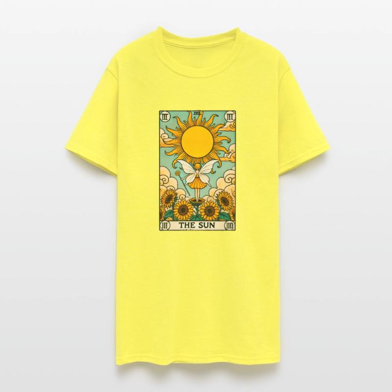 Sun Tarot Card Illustration