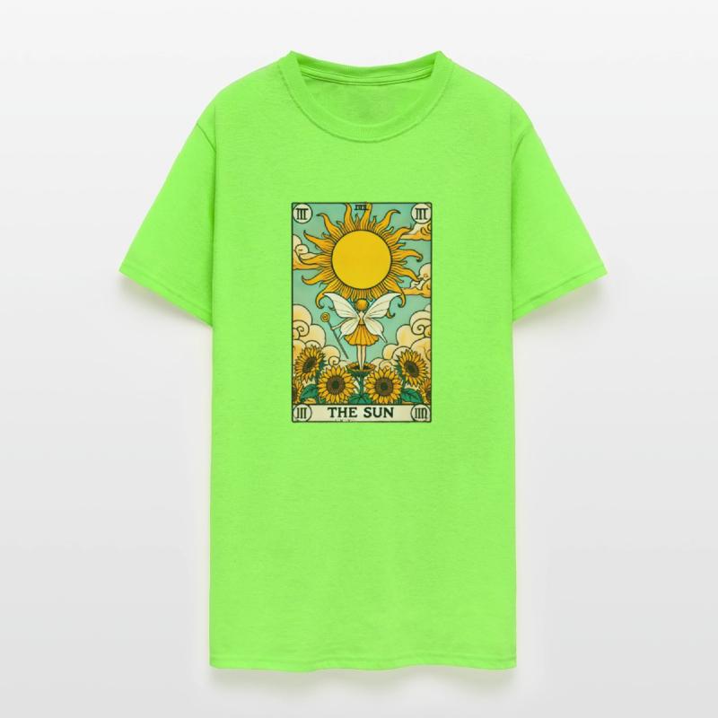 Sun Tarot Card Illustration