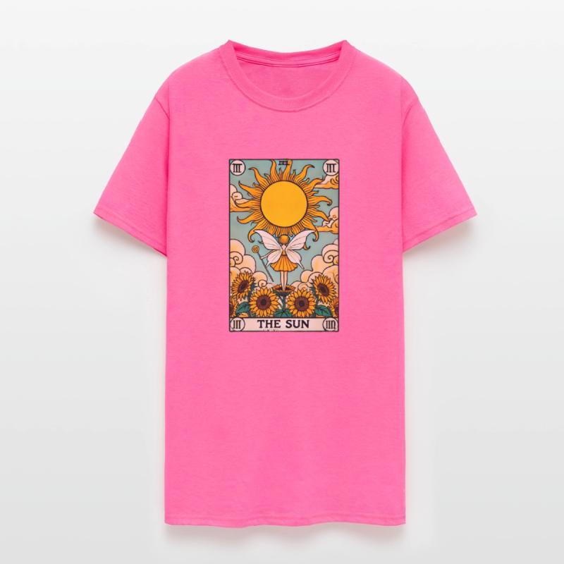 Sun Tarot Card Illustration