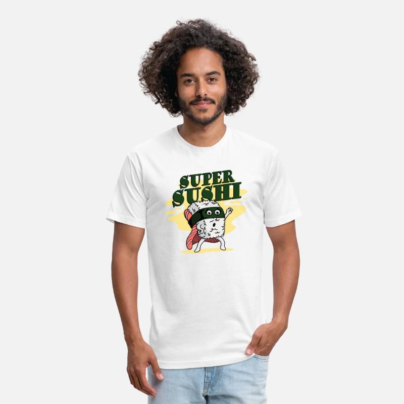 Sushi Saying Rice Salmon