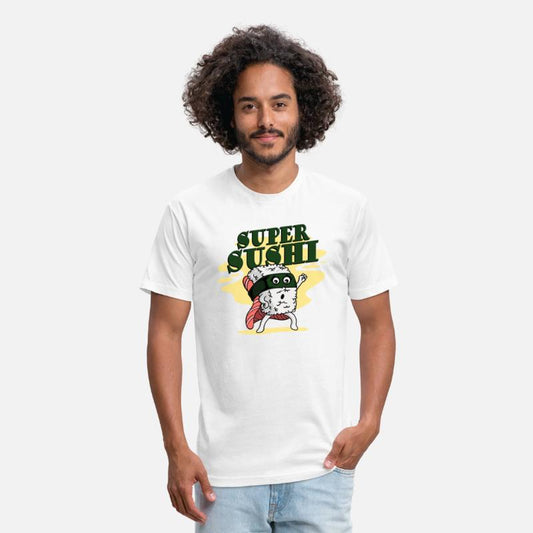 Sushi Saying Rice Salmon