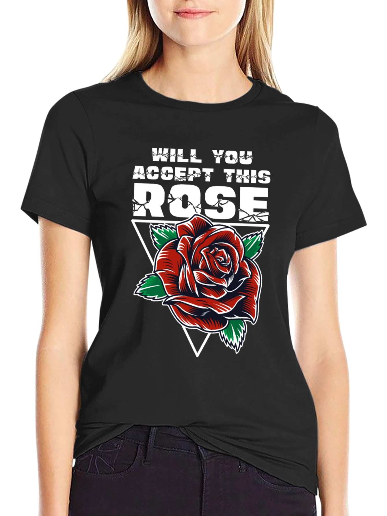 Will You Accept This Rose Graphic Tee