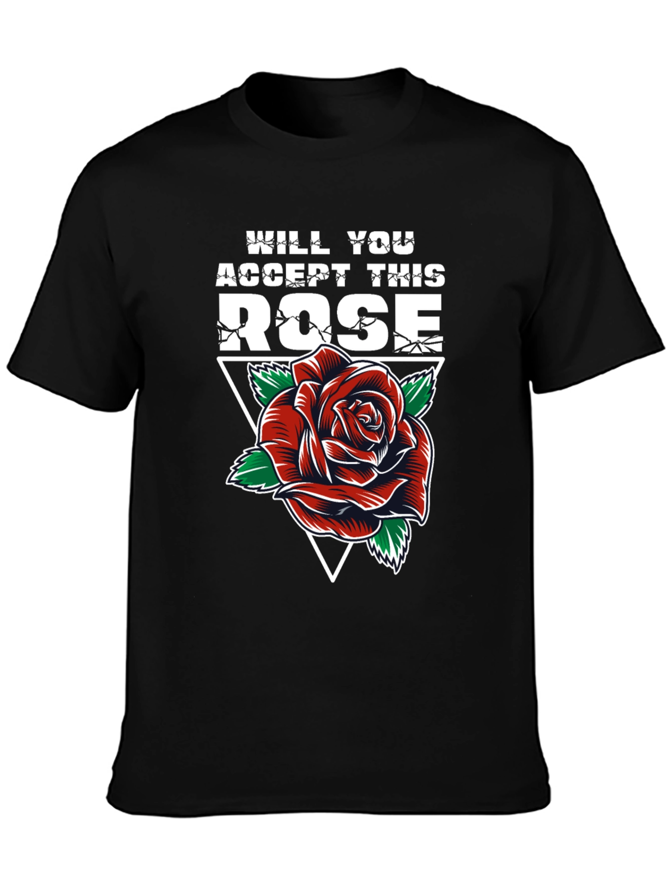Will You Accept This Rose Graphic Tee