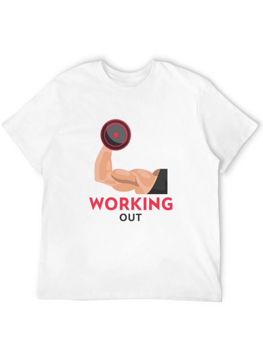 Workout Ready Graphic Tee - Black
