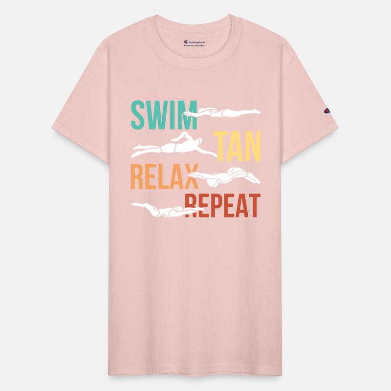 Swim tan relax repeat
