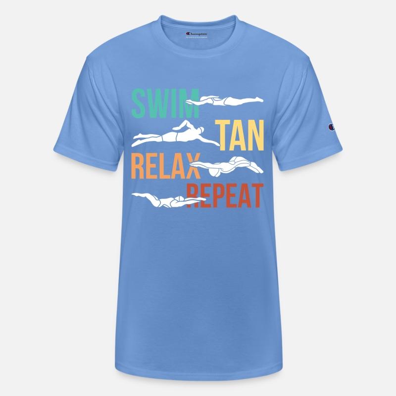 Swim tan relax repeat