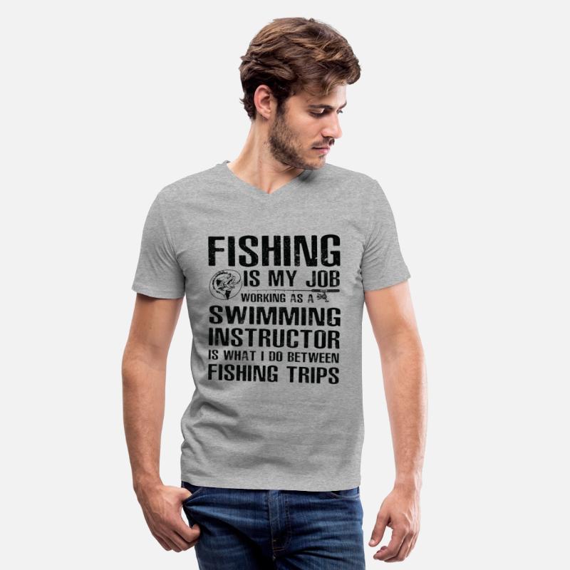 Swimming Instructor Funny Fishing