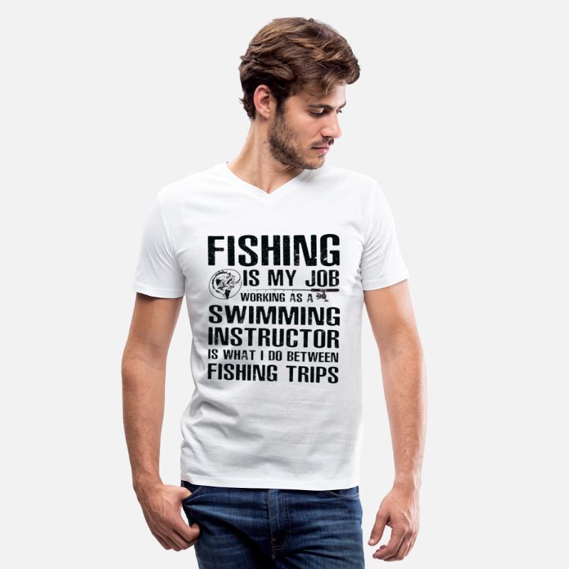 Swimming Instructor Funny Fishing