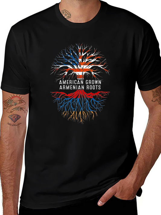 American Grown Armenian Roots T-Shirt