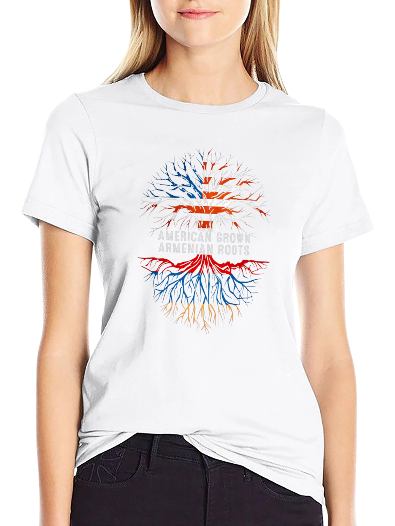 American Grown Armenian Roots T-Shirt