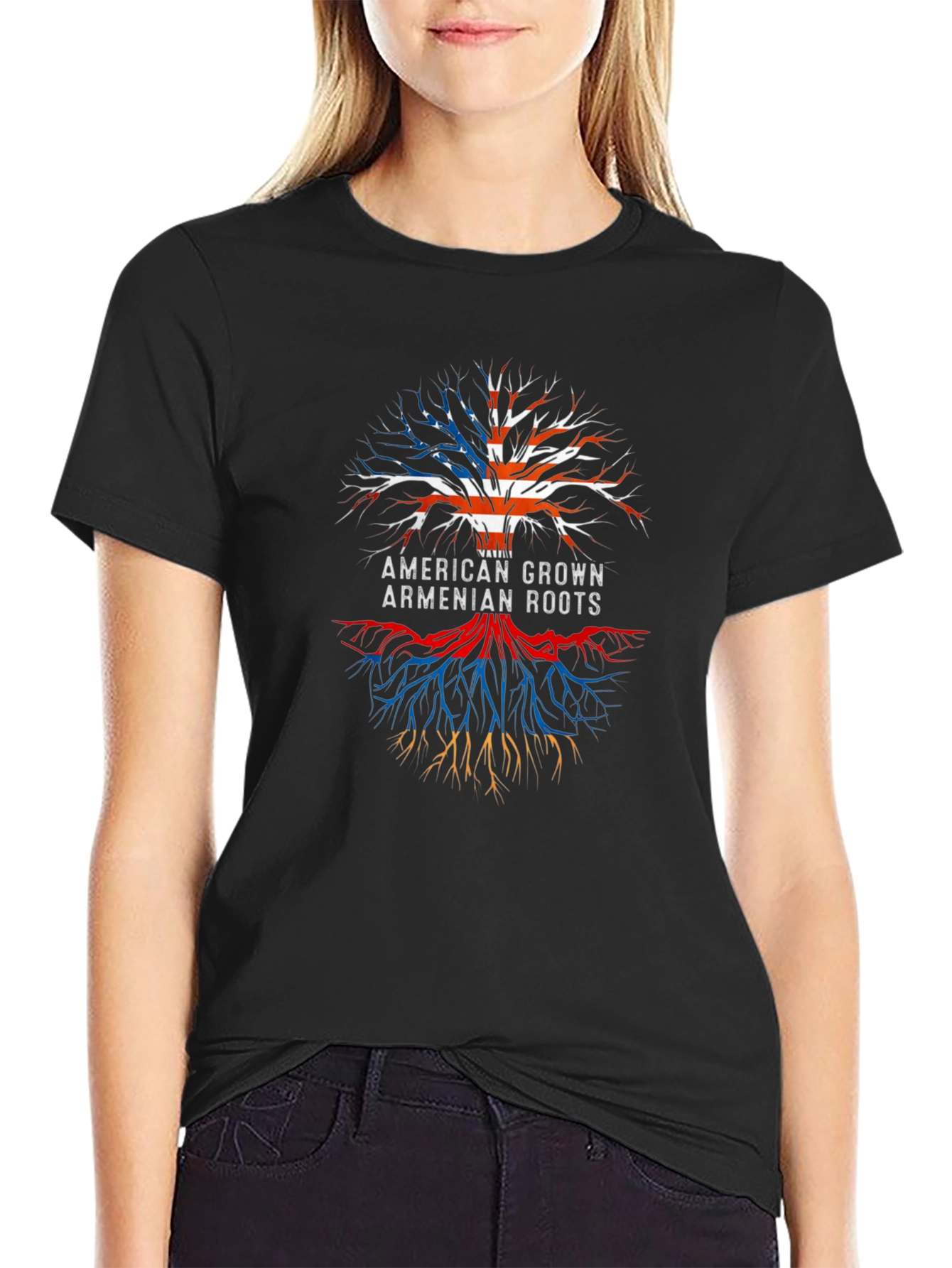 American Grown Armenian Roots T-Shirt