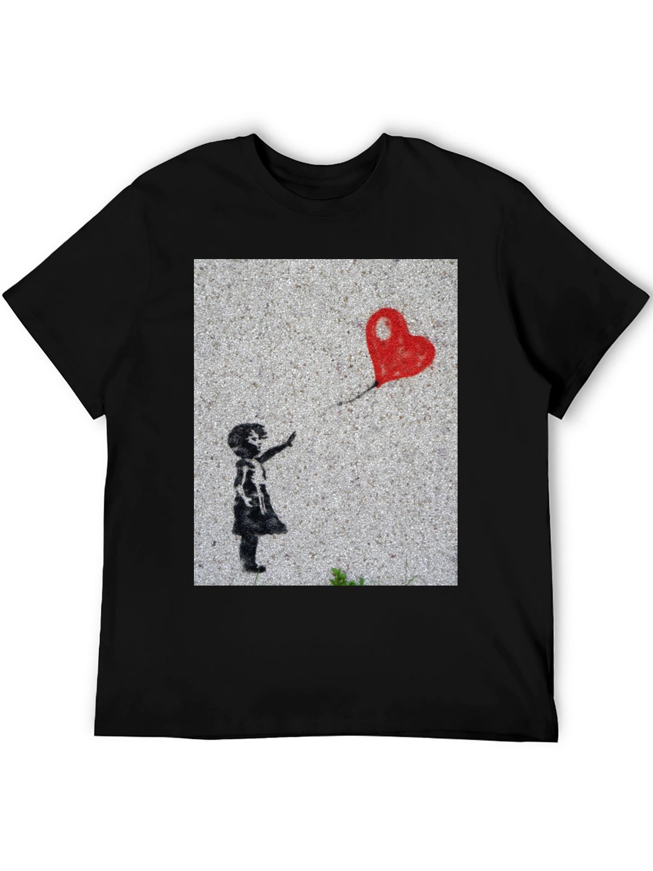 Banksy Girl with Balloon Graphic Tee